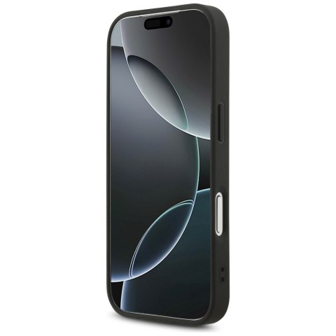 Etui Guess Fixed Glitter Big 4G do i Phone 18 Pro / 17 Pro czarny