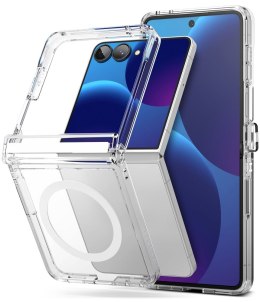 Etui Ringke Fusion Flap Magnetic MagSafe Galaxy Z Flip 8 Przezroczyste
