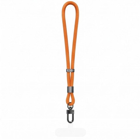 Smycz na Nadgarstek Tech-Protect C11S Rope Wrist Strap - Kosmiczny Pomaracz