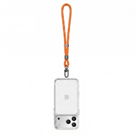Smycz na Nadgarstek Tech-Protect C11S Rope Wrist Strap - Kosmiczny Pomaracz
