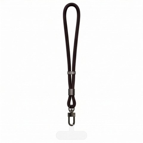 Smycz na Nadgarstek Tech-Protect C11S Rope Wrist Strap - Czarna Obsidian