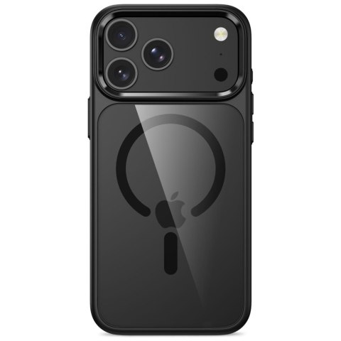 Etui Tech-Protect MagMat MagSafe CC iPhone 17 Pro / 18 Pro Czarne / Przezroczyste