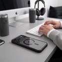 Etui Tech-Protect MagMat MagSafe CC iPhone 17 Pro Max / 18 Pro Max Czarne / Przezroczyste