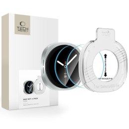 Szkło Hartowane Tech-Protect Easy Set+ 2-Pack do Samsung Galaxy Watch 8 / 9 (44 mm) - Przezroczyste
