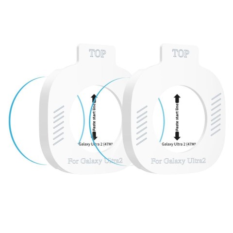 Szkło Hartowane Tech-Protect Easy Set+ 2-Pack do Samsung Galaxy Watch Ultra 2 2026 (47 mm) - Przezroczyste
