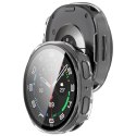 Zestaw 2x Etui Tech-Protect Defense do Samsung Galaxy Watch 8 / 9 (40 mm) Matowe Czarne & Przezroczyste