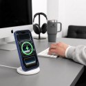 Etui Tech-Protect MagMat MagSafe CC do iPhone 17 Pro / 18 Pro - Ciemnoniebieskie / Przezroczyste