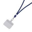 3MK Easy Clip Dark Blue (silver)smycz do telefonu