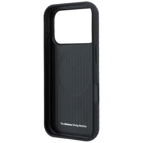 Etui BMW M Carbon Metal Logo Mag Safe do i Phone 18 Pro / 17 Pro czarny