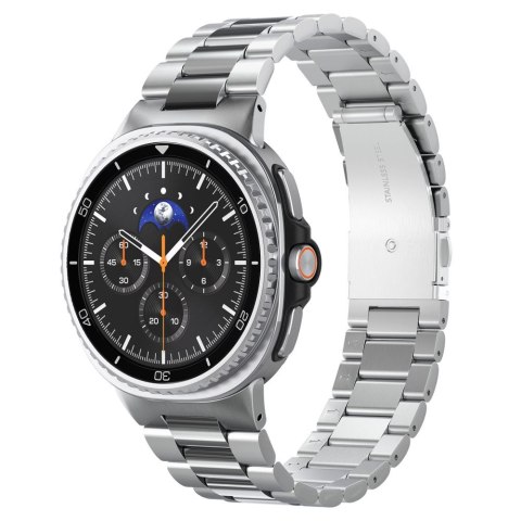 Bransoleta spigen modern fit pasek do samsung galaxy watch 8 / 9 / classic (40 / 44 / 46 mm) - srebrna