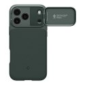 Etui magnetyczne z serii Spigen Optik Armor Mag Magsafe do iPhone 17 Pro Max - Abisyńska zieleń