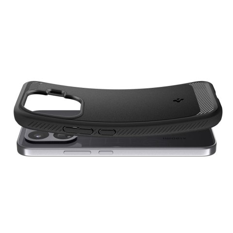 Etui ochronne Spigen Rugged Armor do Xiaomi 17T Pro - Matte Black (Matowa czerń)