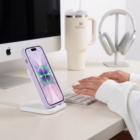Etui Tech-Protect BasicMag MagSafe do iPhone 17 - Lawendowe Matowe