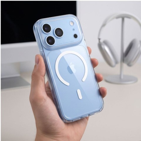 Tech-Protect MagPeak MagSafe CC iPhone 17 Pro Max / 18 Pro Max przezroczysty