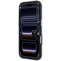 Etui BMW Sign Inclined Deboss Letters Mag Safe do i Phone 18 Pro / 17 Pro niebieski