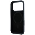 Etui BMW Sign Inclined Deboss Letters Mag Safe do i Phone 18 Pro / 17 Pro szary