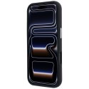Etui BMW Sign Inclined Deboss Letters Mag Safe do i Phone 18 Pro Max / 17 Pro Max bordowy