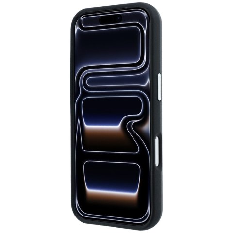 Etui BMW Sign Inclined Deboss Letters Mag Safe do i Phone 18 Pro Max / 17 Pro Max szary