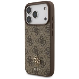 Etui Guess 4G Small Classic Logo Mag Safedo i Phone 18 Pro / 17 Pro brązowy