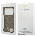 Etui Guess 4G Triangle Logo Mag Safe do i Phone 18 Pro / 17 Pro brązowy