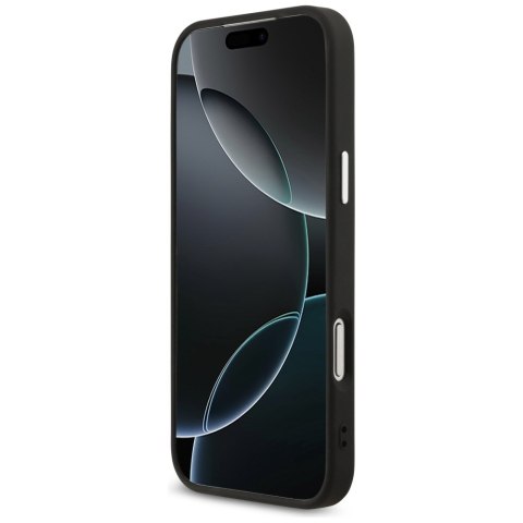 Etui Guess 4G Triangle Logo Mag Safe do i Phone 18 Pro Max / 17 Pro Max czarny srebrny