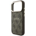 Etui Guess Embossed 4G Classic Mag Safe do i Phone 18 Pro / 17 Pro brązowy