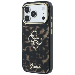 Etui Guess IML 4G Script Metal do i Phone 18 Pro Max / 17 Pro Max tortoise