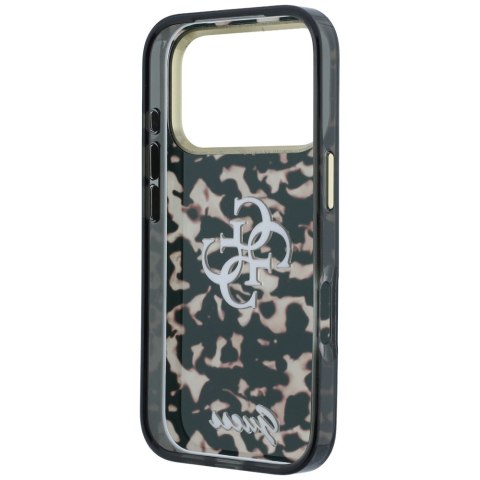 Etui Guess IML 4G Script Metal do i Phone 18 Pro Max / 17 Pro Max tortoise