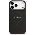 Etui Guess Saffiano Classic Logo Mag Safe do i Phone 18 Pro Max / 17 Pro Max czarny