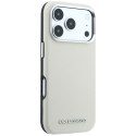 Etui Karl Lagerfeld Grained Elongated Logo Mag Safe do i Phone 18 Pro Max / 17 Pro Max beżowy