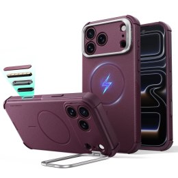 Esr Cyber Tough Kickstand Magsafe Iphone 17 Pro Max / 18 Pro Max Deep Burgundy