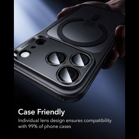 Osłona na aparat Esr Armorite Camera Protector Iphone 18 Pro / 18 Pro Max Czarny