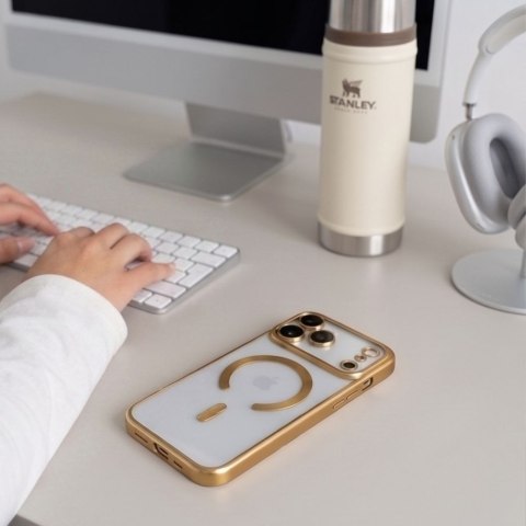 Tech-Protect Magflex Magsafe Iphone 17 Pro / 18 Pro Shiny Gold