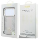 Etui Guess 4G with Stripe Round and Classic Logos Mag Safe do i Phone 18 Pro / 17 Pro różowy
