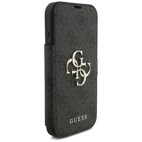Etui Guess Book 4G Metal Logo do i Phone18 Pro / 17 Pro czarny