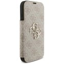 Etui Guess Book 4G Metal Logo do i Phone18 Pro / 17 Pro różowy