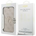 Etui Guess Book 4G Metal Logo do i Phone18 Pro / 17 Pro różowy