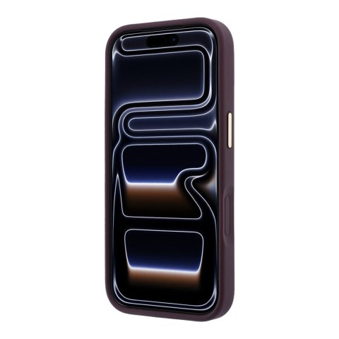 Etui Guess Peony 4G Small Logo Mag Safe do i Phone 18 Pro / 17 Pro burgundowy