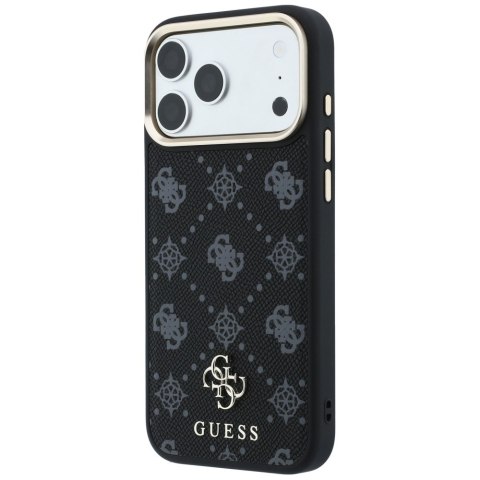 Etui Guess Peony 4G Small Logo Mag Safe do i Phone 18 Pro / 17 Pro czarny