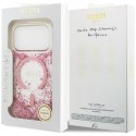 Etui Guess Resin Bottom Glitter Mag Safe do i Phone 18 Pro / 17 Pro różowy