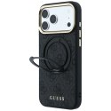 Etui Guess Ring Stand 360 4G Classic Logo Mag Safe do i Phone 18 Pro / 17 Pro czarny