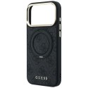 Etui Guess Ring Stand 360 4G Classic Logo Mag Safe do i Phone 18 Pro Max / 17 Pro Max czarny