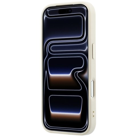 Etui Guess Saffiano Small 4G & Classic Logo Mag Safe do i Phone 18 Pro Max / 17 Pro Max beżowy