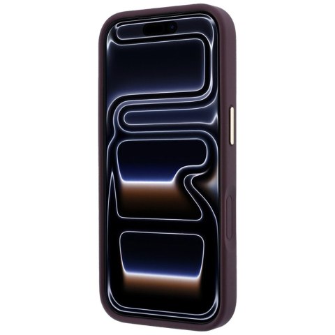 Etui Guess Stripe Peony 4G Logo Mag Safe do i Phone 18 Pro / 17 Pro burgundowy