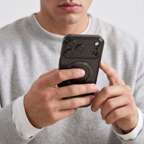 Etui Tech-Protect MagFlex MagSafe do iPhone 17 Pro Max / 18 Pro Max - Błyszczący Czarny