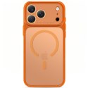 Tech-Protect MagPrime MagSafe CC iPhone 17 Pro / 18 Pro matowy kosmiczny pomarańczowy