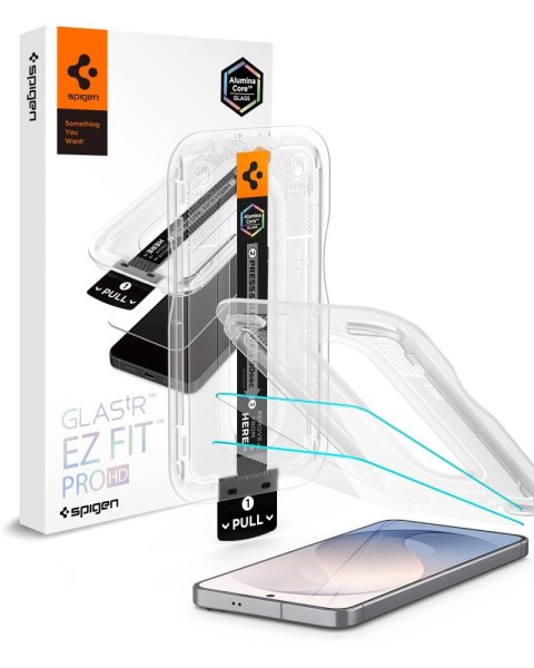 Szkło hartowane Spigen Glas.tR EZ Fit Pro AC 2-Pack Galaxy S26 FE bezbarwne