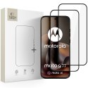 Szkło hartowane Tech-Protect Glass Fit+ 2-Pack Motorola Moto G67 / G77 / G87 czarne