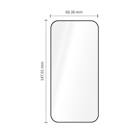 Szkło hartowane Tech-Protect Quick Set+ 2-pack iPhone 17 Pro / 18 Pro czarne