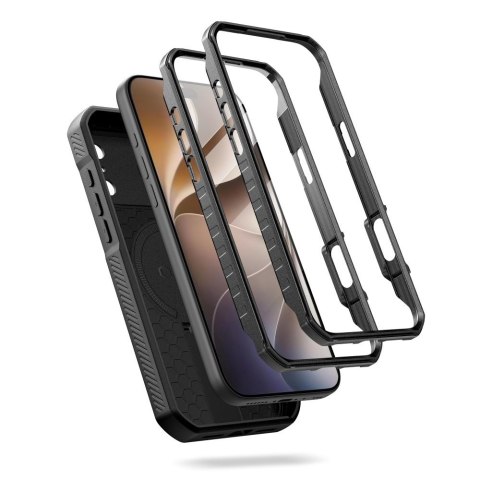 Tech-Protect Kevlar MagSafe 2-set Phone 17 Pro Max / 18 Pro Max czarne